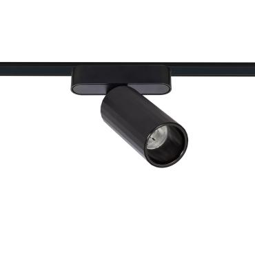 Spot LED 12W Atenas CRI90 (UGR16) Noir pour Rail Magnétique Monophasé Extra-Plat 25mm 48V Plusieurs options