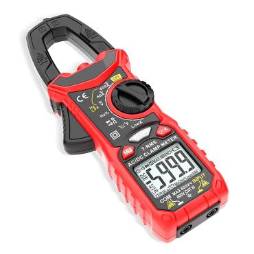 Pince Amperimétrique Numérique 600V AC/DC 600A AC/DC Pince Ø33 mm Rouge