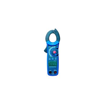 Pince Ampèremètrique Numérique Professionnelle 600V AC/DC 400A AC/DC Pince Ø 30 mm Bleu