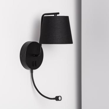 Photographie du produit : Lampe Murale Métal Kuomba avec Flex LED de Lecture