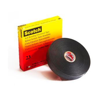 Ruban Isolant Auto-Soudable Scotch® 23 3M™ 19mm x 9.15m 3M-7000007286 Noir