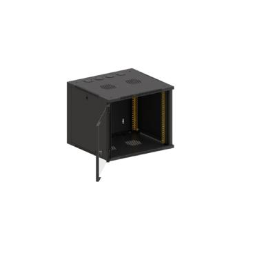 Armoire UNIRACK 19'' 9 U Porte Transparente OPENETICS 23211 Noir