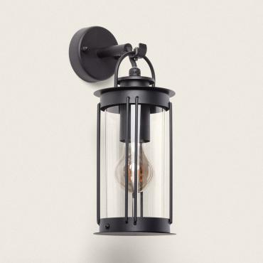 Kumod Stainless Steel Outdoor Wall Lamp - Black