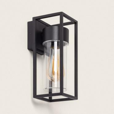 Siawja Aluminium Outdoor Wall Lamp - Black