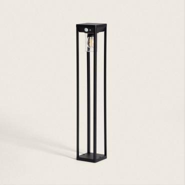 Devah 2W Aluminium Outdoor Solar LED Bollard with Motion Sensor 60cm - Black
