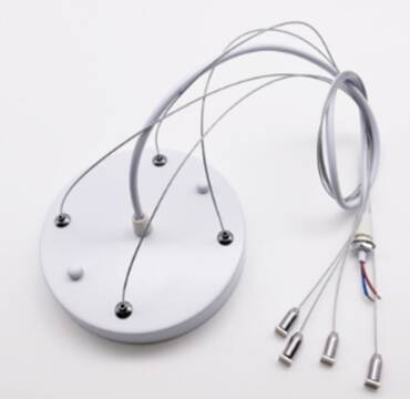 Suspension Kit for 24W Double Sided SwitchDimm LED Panel 580x200mm - 1 m