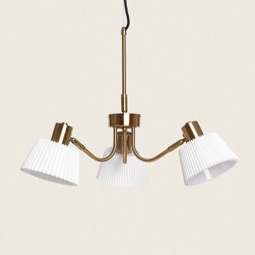 Magda 3 Spotlight Metal Pendant Lamp - White