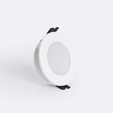 Maxis Round Downlight Ring for GU10 / GU5.3 LED Bulbs with Ø75 mm Cut Out IP65 - White