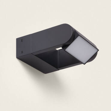 Byum 6W Aluminium LED Wall Lamp in Black - Black