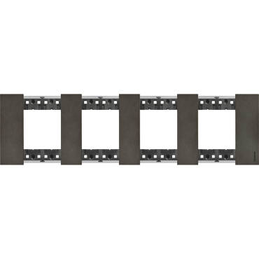 BTicino Living Now 2 x 3 KA4802M4__ Metal Module Plate Cover - Several options
