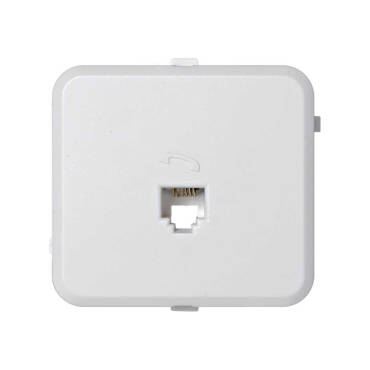 Telephone Socket with 6 Contacts SIMON 73 LOFT 73481 - Ivory
