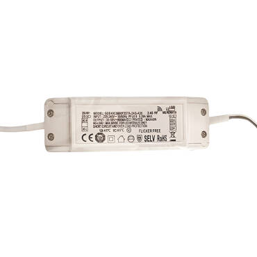 CCT Dimmable Driver 26-40V DC Output 600mA 40W - 40 W