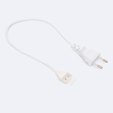 Power Cable for 220V AC Autorectified SMD Silicone FLEX LED Strip 120LED/m 12mm Wide - White