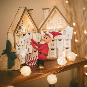 Product photography Joulud LED Advent Calendar Battery Operated