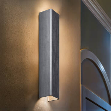 Product photography: 12W Columbus L Metal LED Wall Lamp 