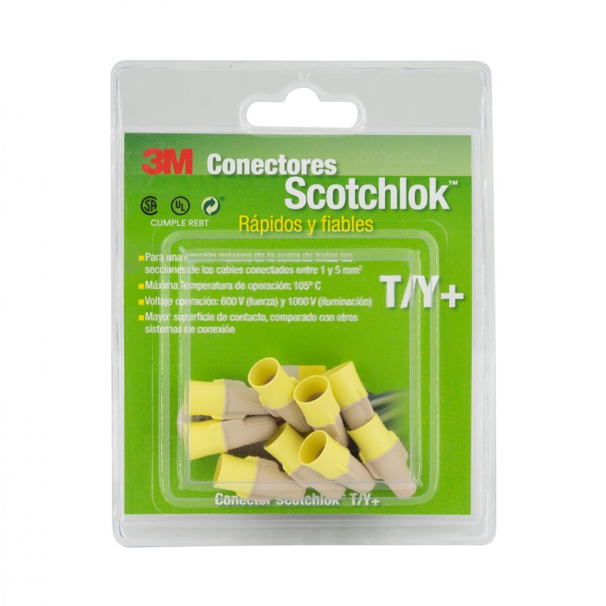 Pack of Scotchlok 3M T/Y Connectors (9 Units)