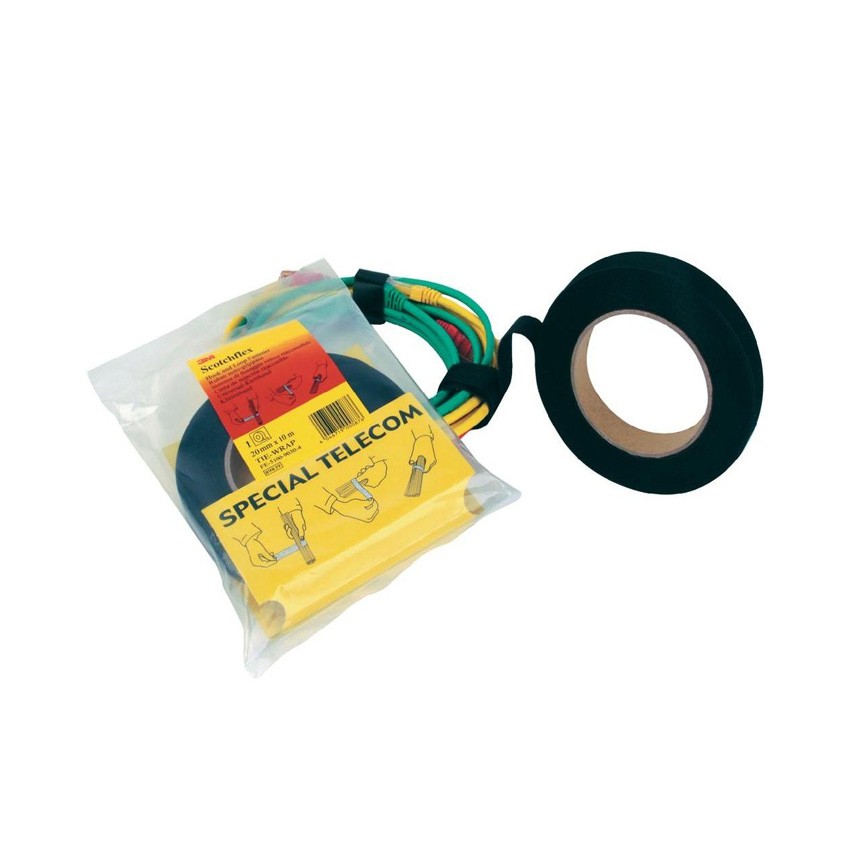 3M Scotchflex Hook and Loop Velcro Tape for Securing Wires (20mm x 10m) 3M-7000033355-N