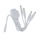 Cable Conexión Jack Hembra a 2xJack Macho