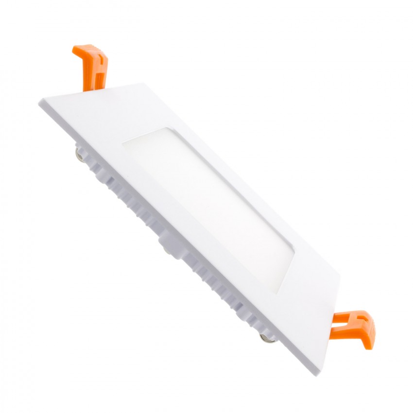 Square 6W UltraSlim LED Panel 105x105mm Cut 