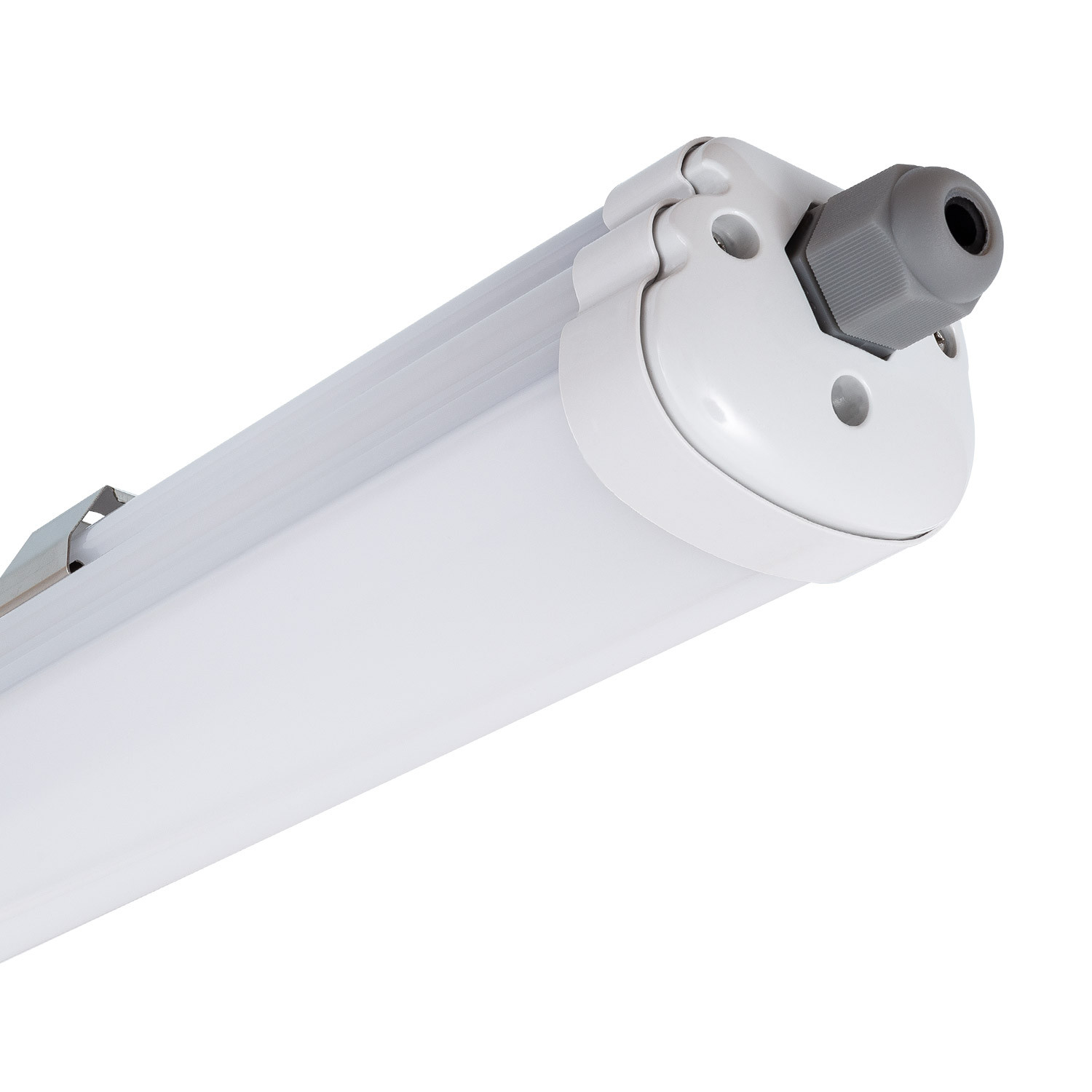 LED Aufbauleuchte Tri Proof in Weiß-matt 16,8W 696mm IP65 