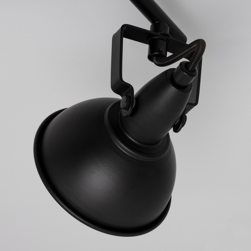 Foco Orientable Emer 2x Negro