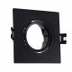 Aro Downlight Cuadrado Basculante PC para Bombilla LED GU10 / GU5.3