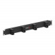 Panel Guía Cables Horizontal con 4 Liras Plásticas (1 U) OPENETICS 5520