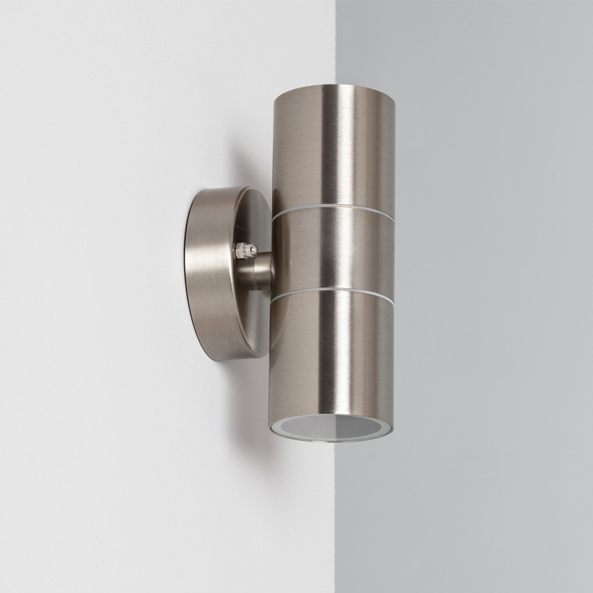 Satin Stainless Steel Double Sided Wall Light