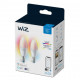 Pack 2 Bombillas LED Smart WiFi + Bluetooth E14 C37 RGBCCT Regulable WIZ 4.9W