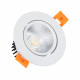 Foco Downlight LED 7W Regulable COB Direccionable Circular (UGR19) Blanco Corte Ø 70 mm