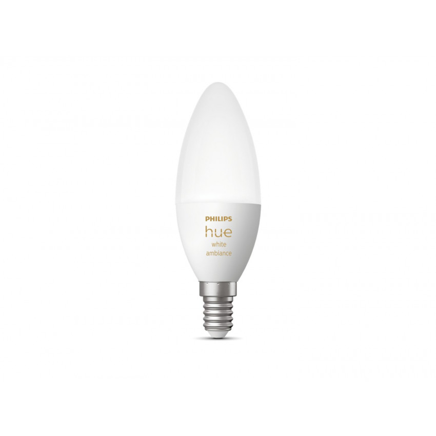 PHILIPS Hue B39 5.2W White Ambiance E14 LED Bulb