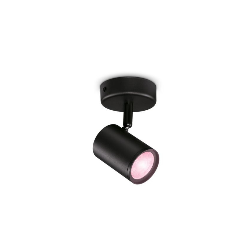 Lámpara de Pared LED Regulable RGB Smart WiFi+Bluetooth 4.9W Un Foco WiZ Imageo
