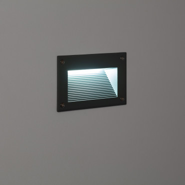 3W Mystic IP65 LED Step Light with a Grey Finish -
