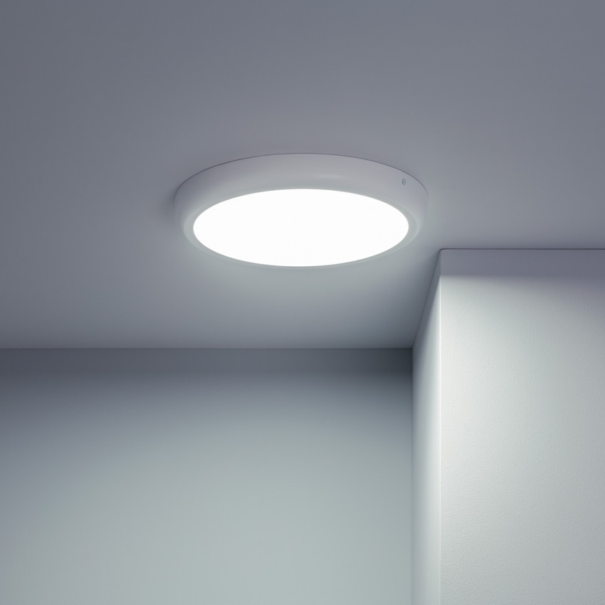 White Round Design 24W LED Surface Panel