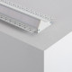 Perfil de Aluminio para Yeso Tipo Moldura con Tapa Continua para Tira LED hasta 20mm