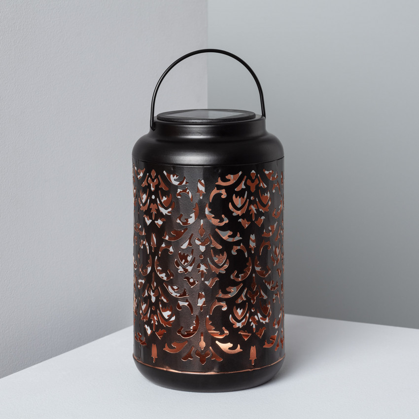 Erté Solar LED Table Lamp with Rechargeable Battery 