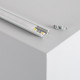 Perfil de Aluminio Empotrado 1m Tapa Deslizable para Tiras LED