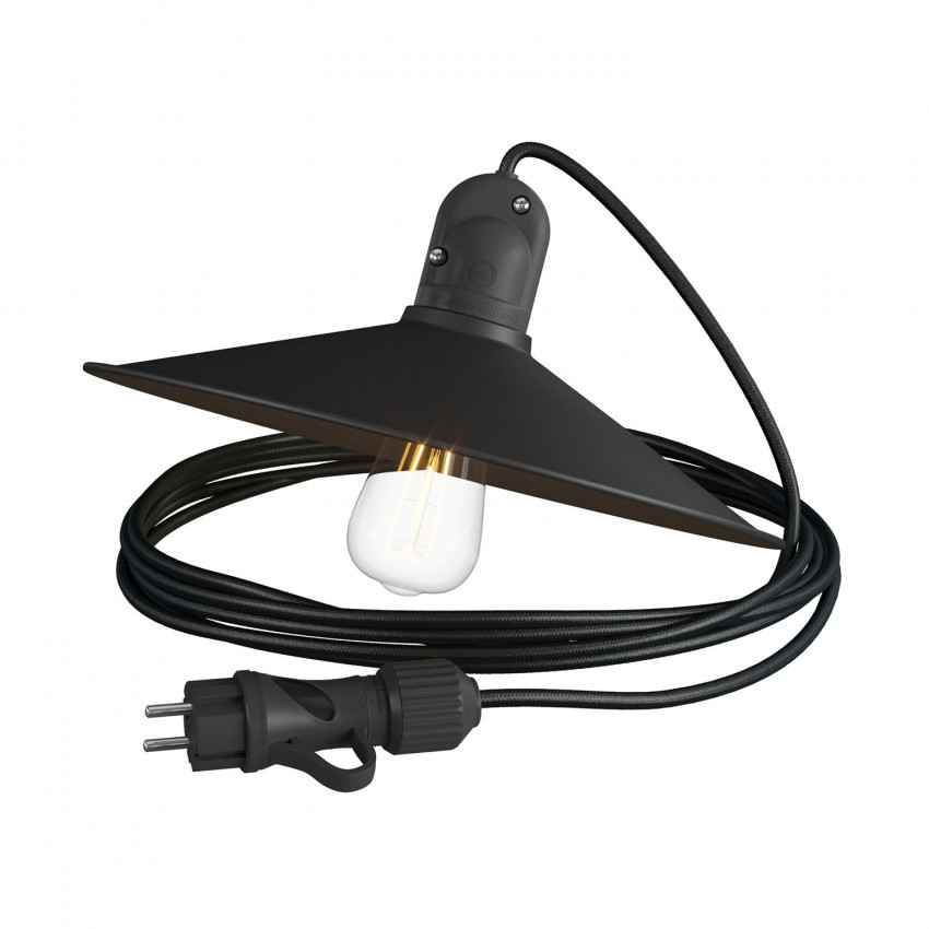 Eiva Snake Outdoor Pendant Lamp IP65 Creative-Cables PSENESM04PAM13VNO