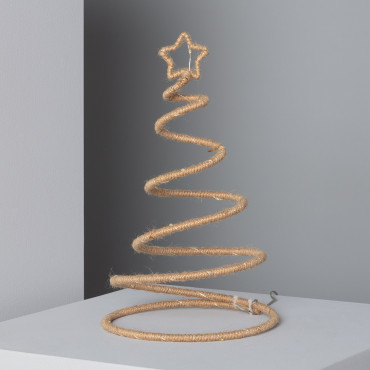 Spiraly Rope LED Christmas Tree with Battery 