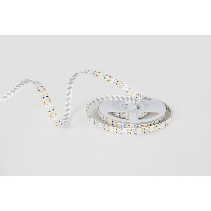 Tira LED Doble 12V DC 204 LED/m 5m IP20 Ancho 6mm Corte cada 3cm