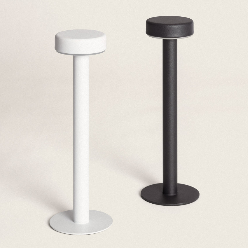 Bunza 2W Portable LED Table Lamp with USB Rechargeable Battery