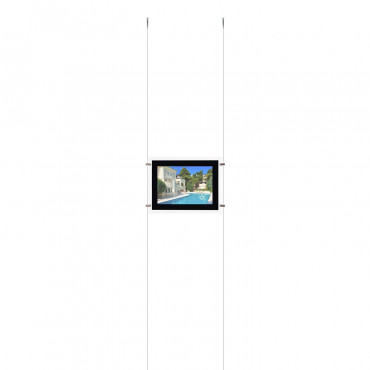 KIT: DIN A3 Hanging Led Display Sign - Horizontal - Several options