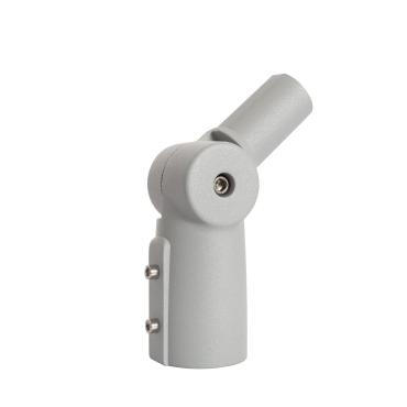 Adjustable 90º Grey Street Lighting Support Ø44 - Grey
