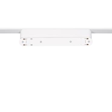 90º Spotlight Adapter for Single Phase Magnetic Track 25mm Super Slim 222mm - White