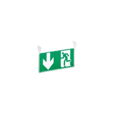 LEGRAND 661665 URA ONE Recessed Pictogram Plate - Transparent