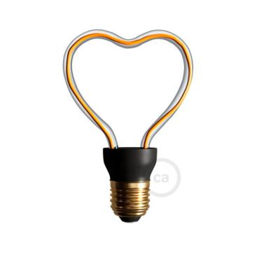8W E27 330 lm Creative-Cables Art Heart Dimmable Filament LED Bulb SEG50148 -
