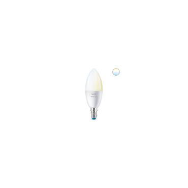 4.9W E14 C37 Smart WiFi + Bluetooth WIZ CCT Dimmable LED Bulb -