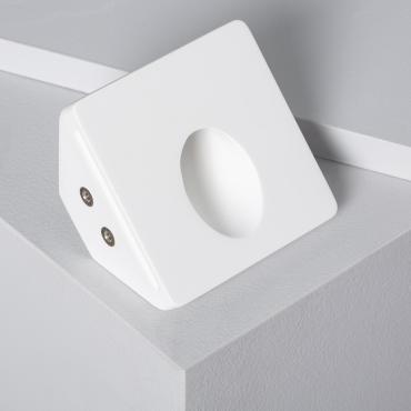 2W Wall Light Integration Plasterboard LED with 103x100 mm Cut Out - 2700K