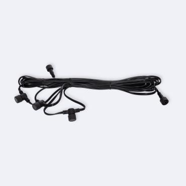 15m 12V EasyFit Extension Cable with 4 Connectors - 10 m