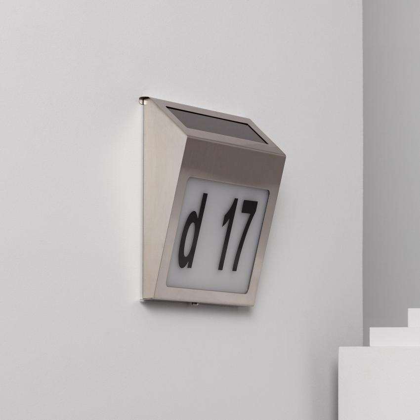 Product photography: Barua Home Outdoor Solar LED Wall Light for Numbering